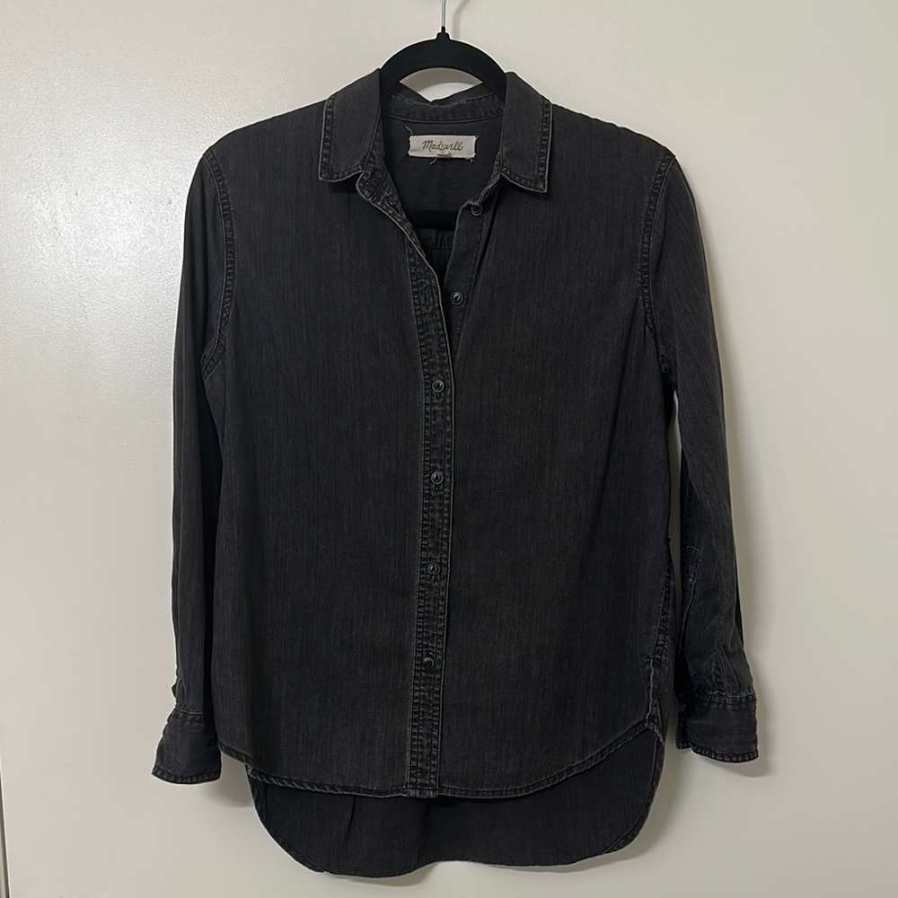 Madewell - Denim Oversized Ex-Boyfriend Shirt